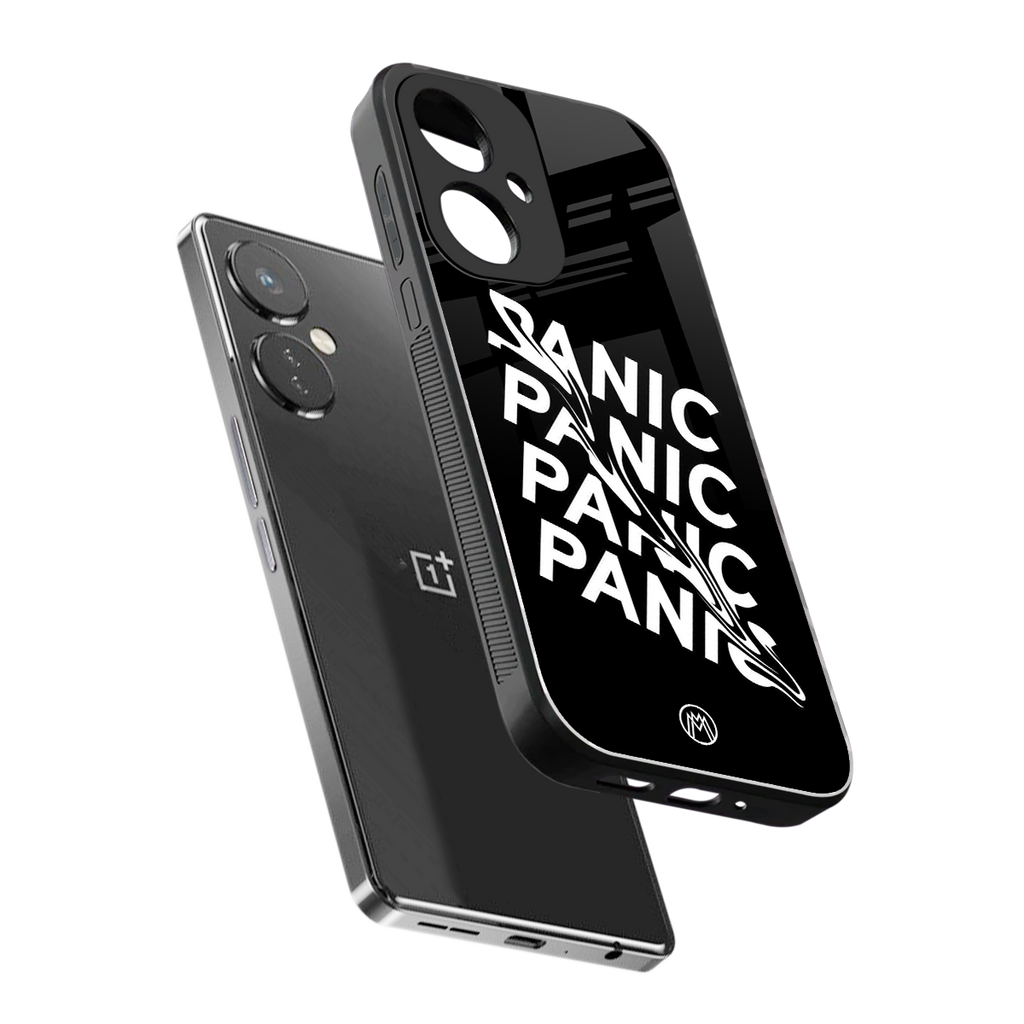 panic back phone cover | glass case for oneplus nord ce 3