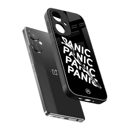 panic back phone cover | glass case for oneplus nord ce 3