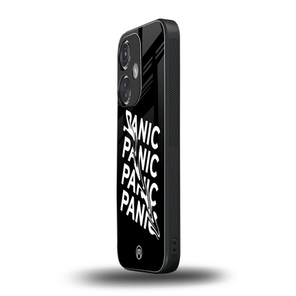 panic back phone cover | glass case for oneplus nord ce 3