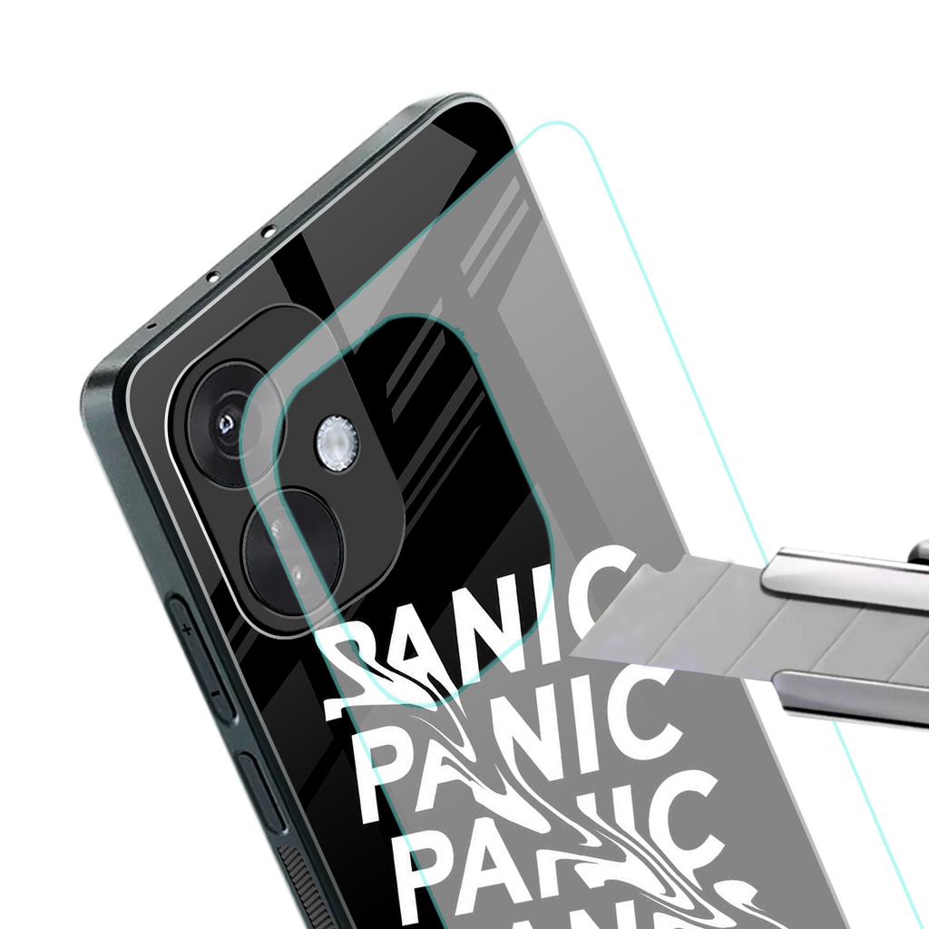 panic back phone cover | glass case for oneplus nord ce 3