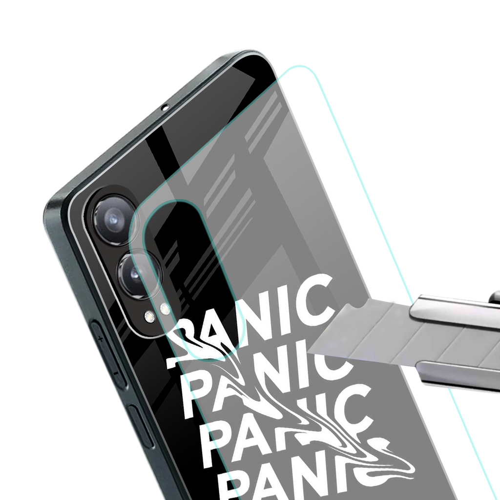panic back phone cover | glass case for oneplus nord ce 4 lite