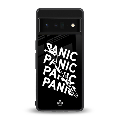 panic back phone cover | glass case for google pixel 6 pro