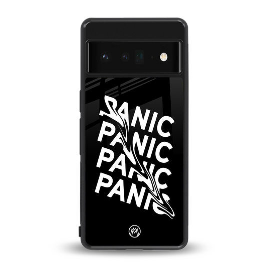 panic back phone cover | glass case for google pixel 6 pro