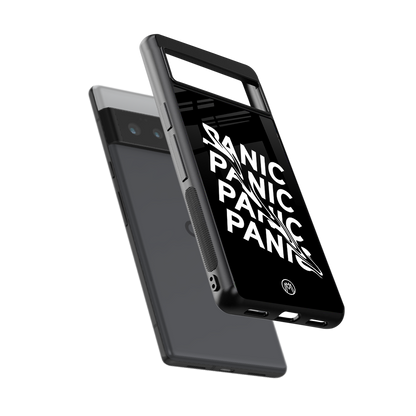 panic back phone cover | glass case for google pixel 6 pro