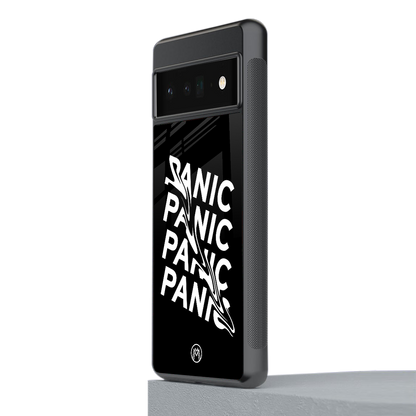 panic back phone cover | glass case for google pixel 6 pro