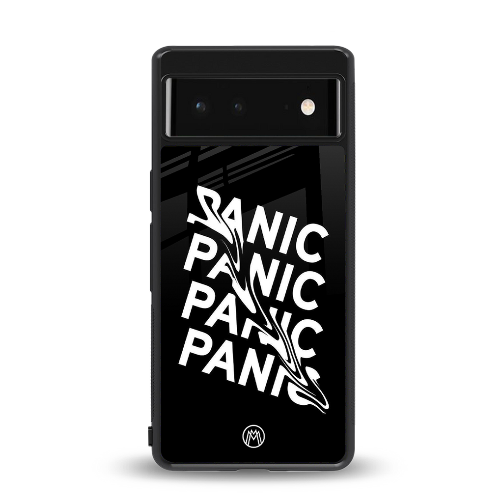 panic back phone cover | glass case for google pixel 6