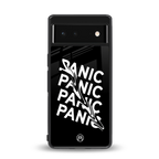 panic back phone cover | glass case for google pixel 6