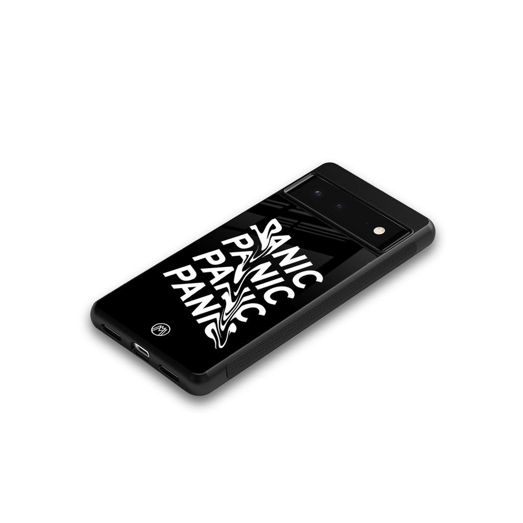 panic back phone cover | glass case for google pixel 6