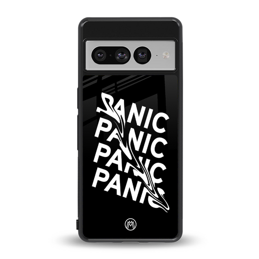 panic back phone cover | glass case for google pixel 7 pro