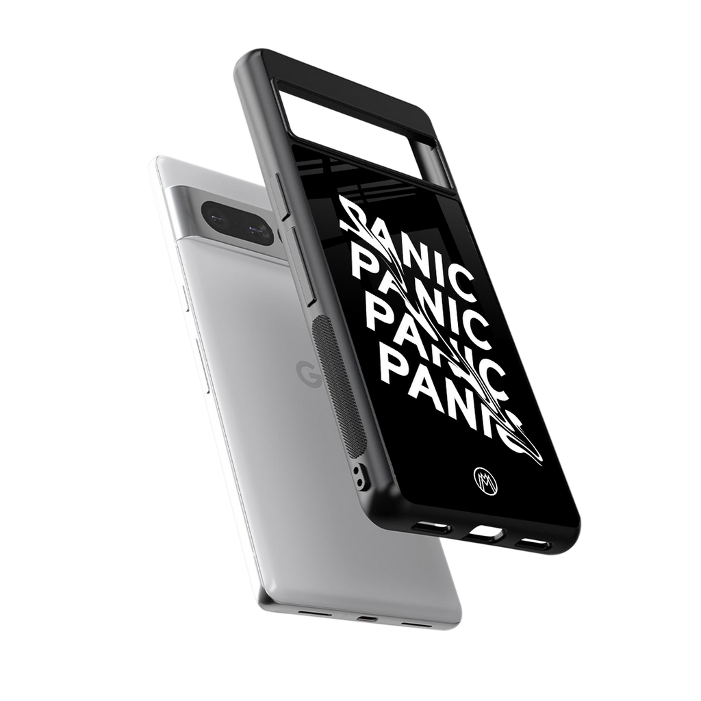 panic back phone cover | glass case for google pixel 7 pro