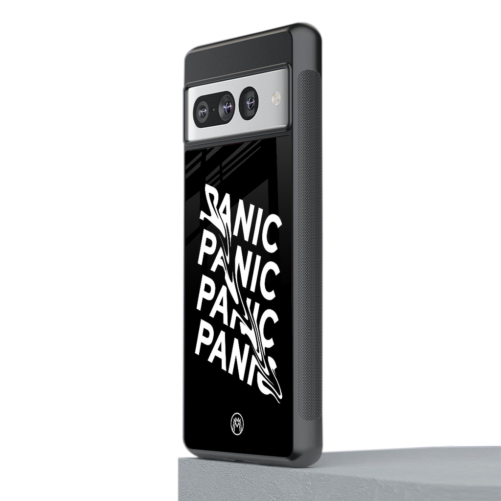 panic back phone cover | glass case for google pixel 7 pro