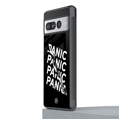 panic back phone cover | glass case for google pixel 7 pro