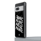 panic back phone cover | glass case for Google Pixel 7