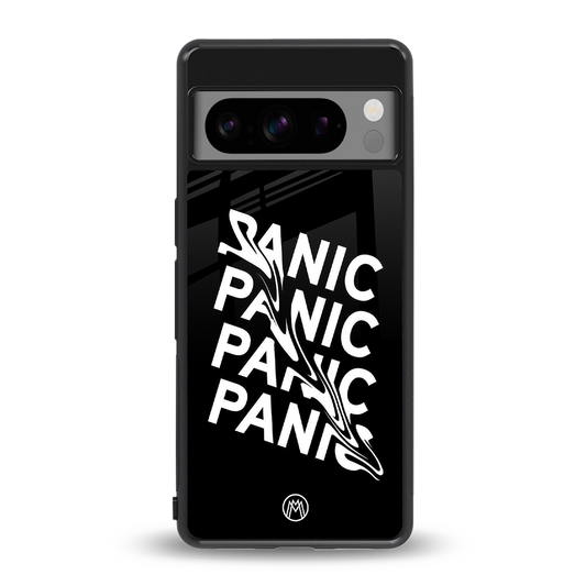 panic back phone cover | glass case for google pixel 8 pro