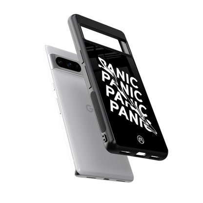 panic back phone cover | glass case for google pixel 8 pro