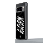 panic back phone cover | glass case for google pixel 8 pro