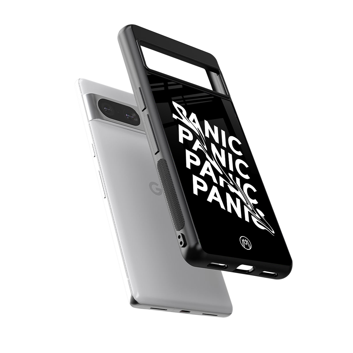 panic back phone cover | glass case for Google Pixel 8