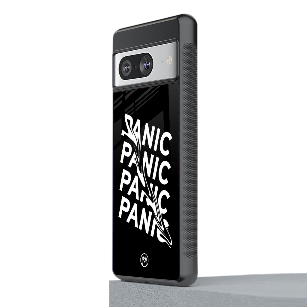 panic back phone cover | glass case for Google Pixel 8