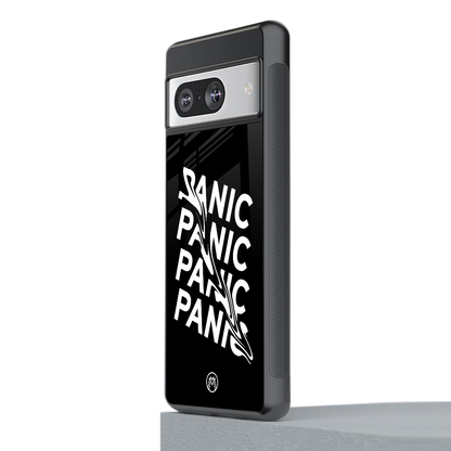 panic back phone cover | glass case for Google Pixel 8