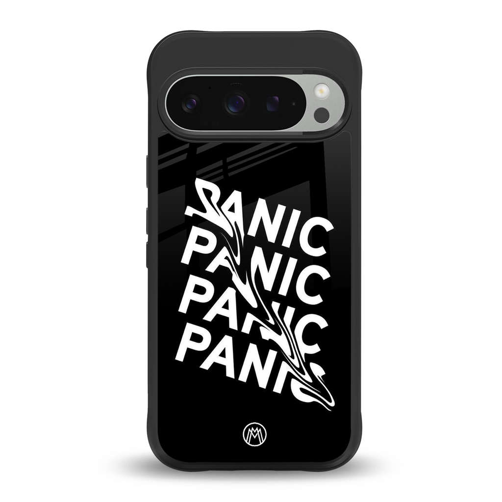 panic back phone cover | glass case for google pixel 9 pro