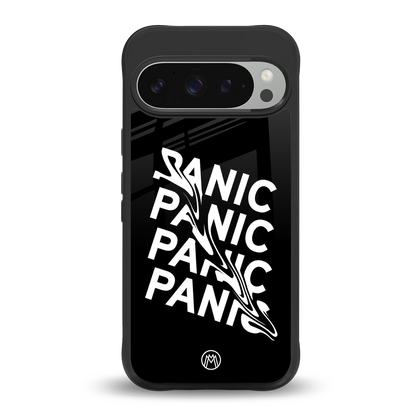 panic back phone cover | glass case for google pixel 9 pro
