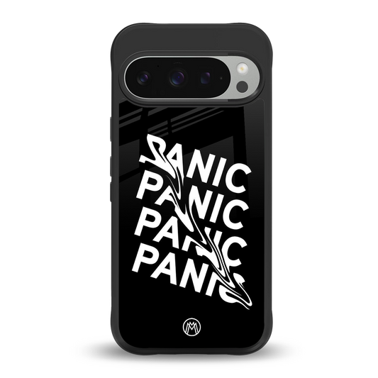 panic back phone cover | glass case for google pixel 9 pro xl