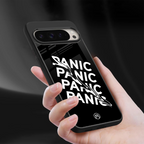 panic back phone cover | glass case for google pixel 9 pro