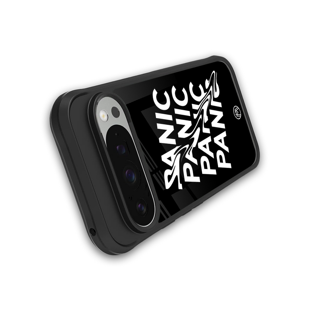 panic back phone cover | glass case for google pixel 9 pro