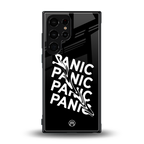 panic back phone cover | glass case for samsung galaxy s23 ultra