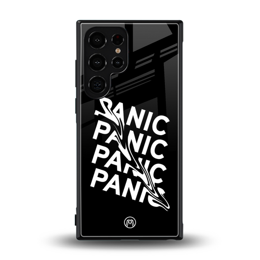 panic back phone cover | glass case for samsung galaxy s23 ultra