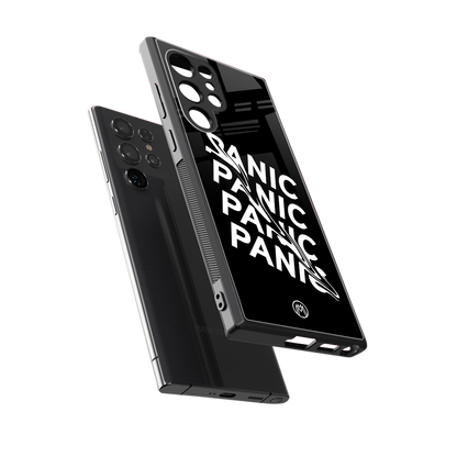 panic back phone cover | glass case for samsung galaxy s24 ultra