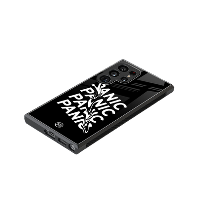 panic back phone cover | glass case for samsung galaxy s23 ultra