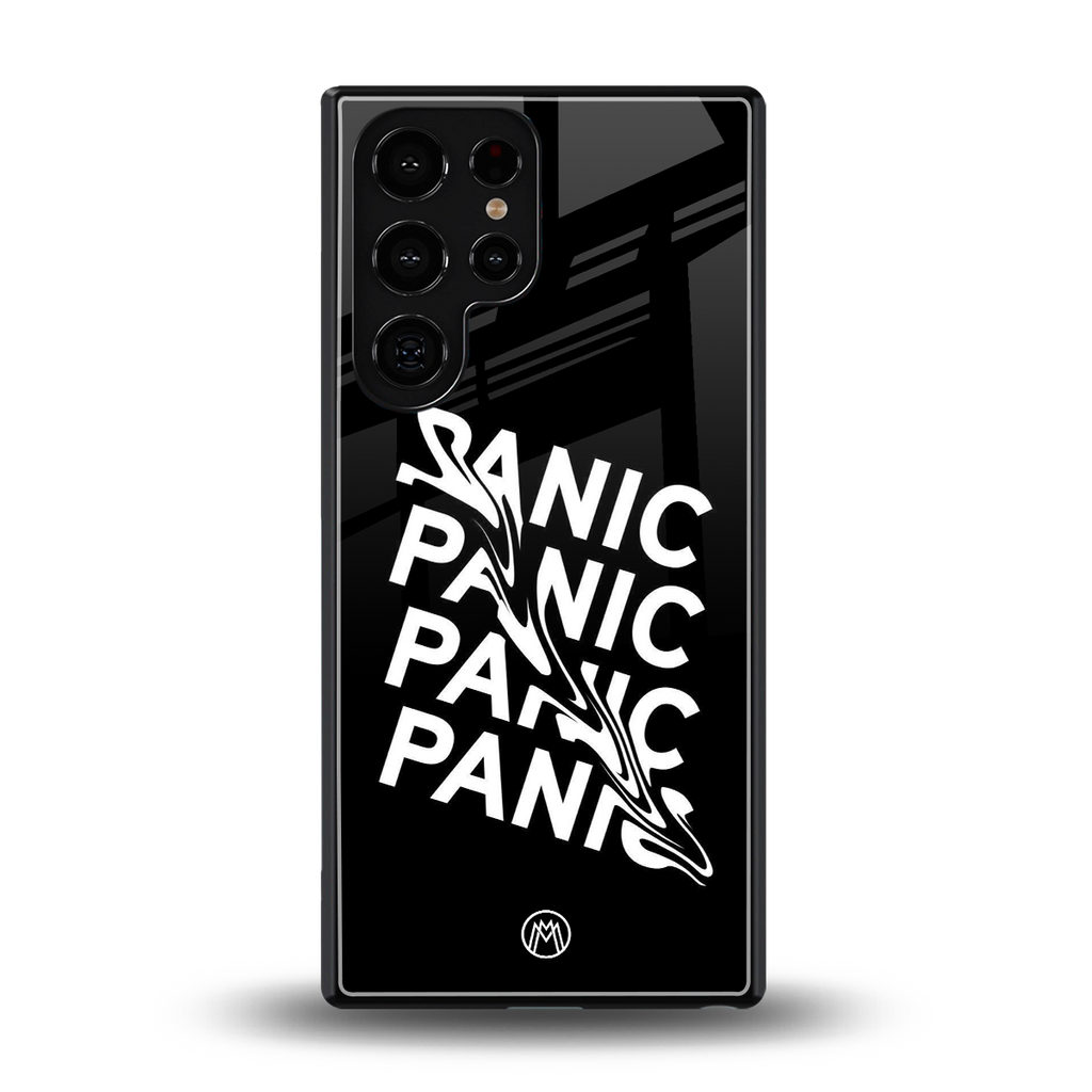panic back phone cover | glass case for samsung galaxy s25 ultra