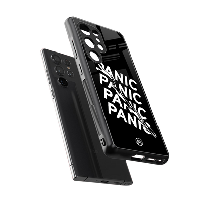 panic back phone cover | glass case for samsung galaxy s25 ultra