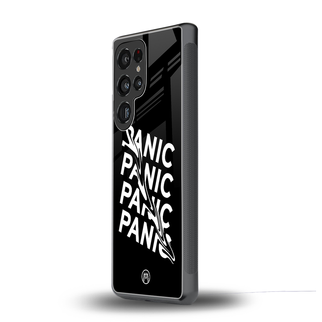 panic back phone cover | glass case for samsung galaxy s25 ultra