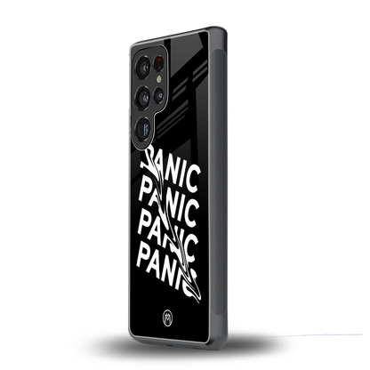 panic back phone cover | glass case for samsung galaxy s25 ultra