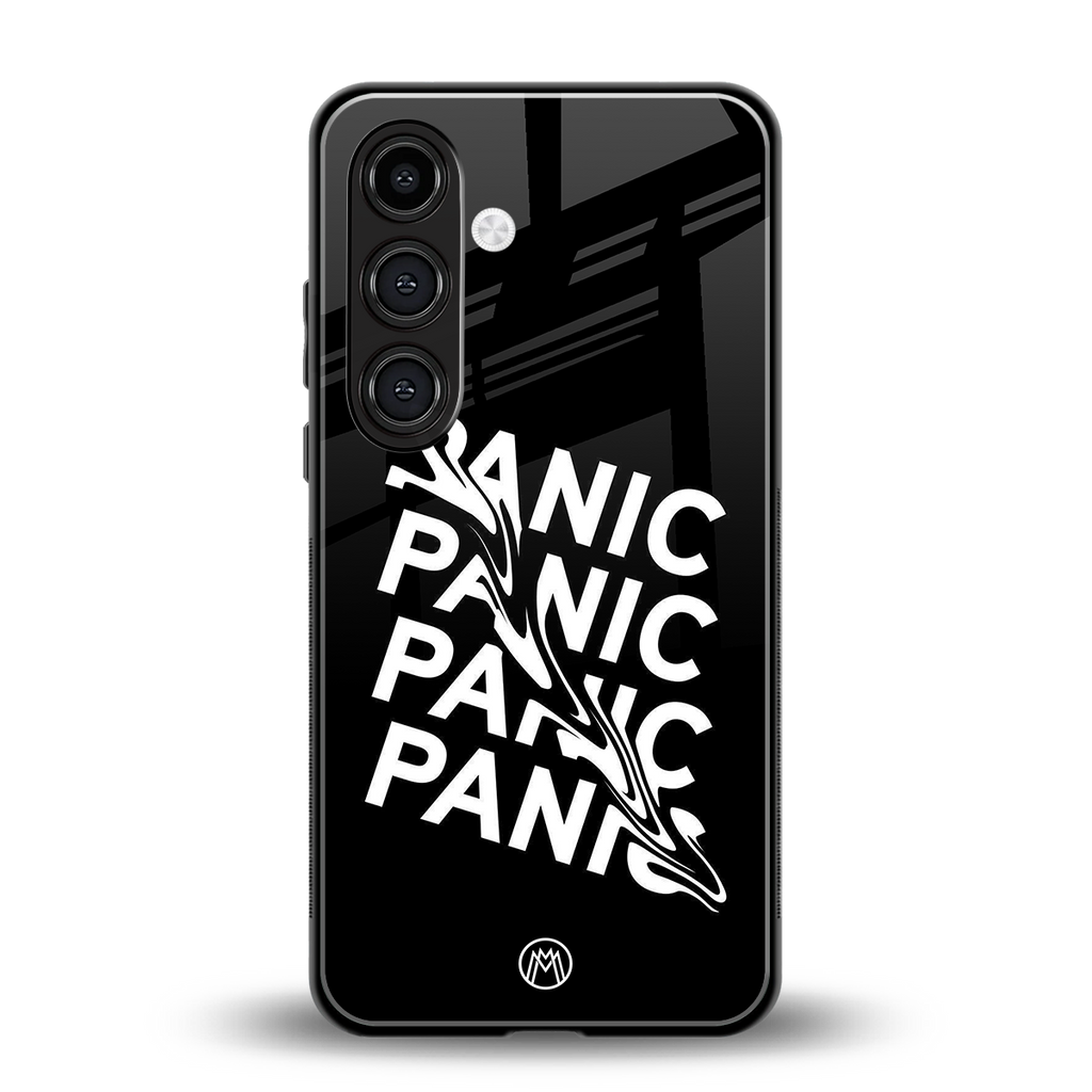 panic back phone cover | glass case for samsung galaxy s25