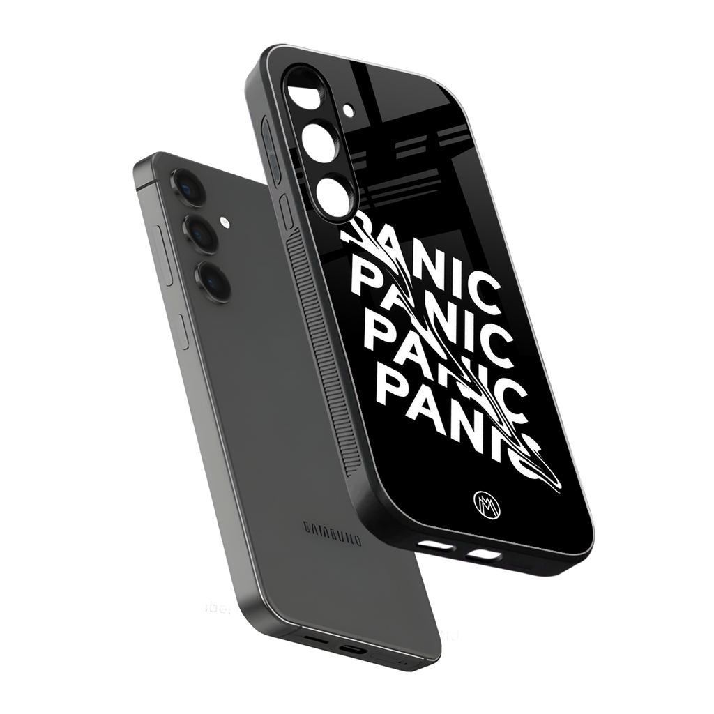 panic back phone cover | glass case for samsung galaxy s23 plus