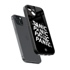 panic back phone cover | glass case for iphone 15
