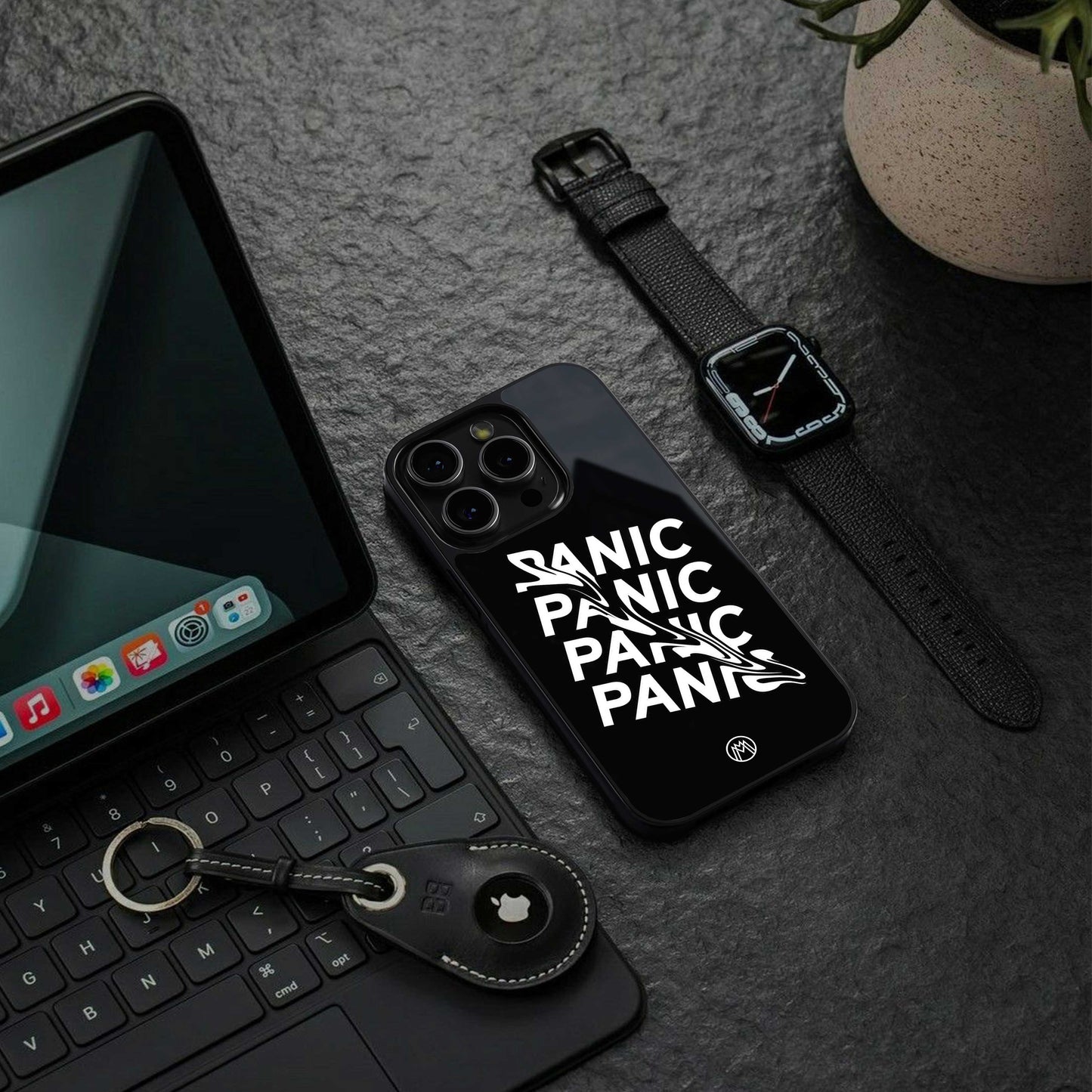 panic back phone cover | glass case for samsung galaxy s24 ultra