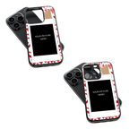 Polaroid Personalised Glass Phone Case