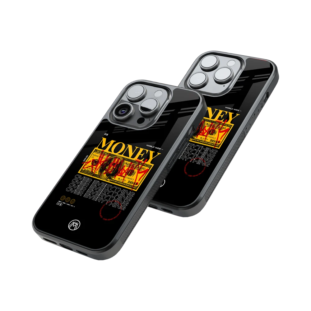 Protective Glass Back Phone Case Compatible with iPhone, Samsung, OnePlus, Pixel & More