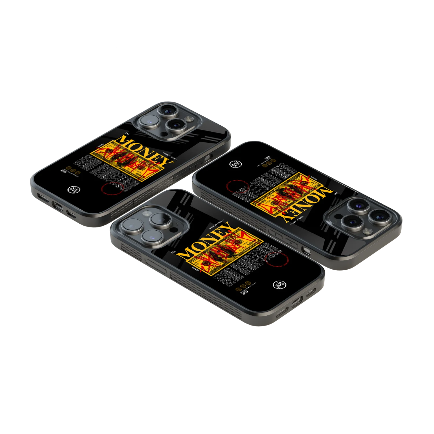 Luxury Glass Back Mobile Cover for iPhone, Samsung Galaxy, OnePlus, Pixel, Redmi & More