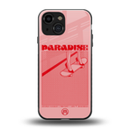 paradise back phone cover | glass case for iphone 13 mini