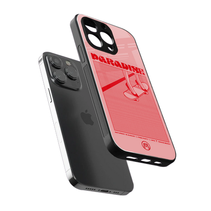 paradise back phone cover | glass case for iphone 13 pro max