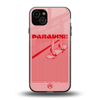 paradise back phone cover | glass case for iphone 14 plus