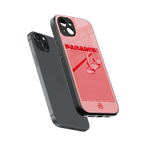 paradise back phone cover | glass case for iphone 15 plus