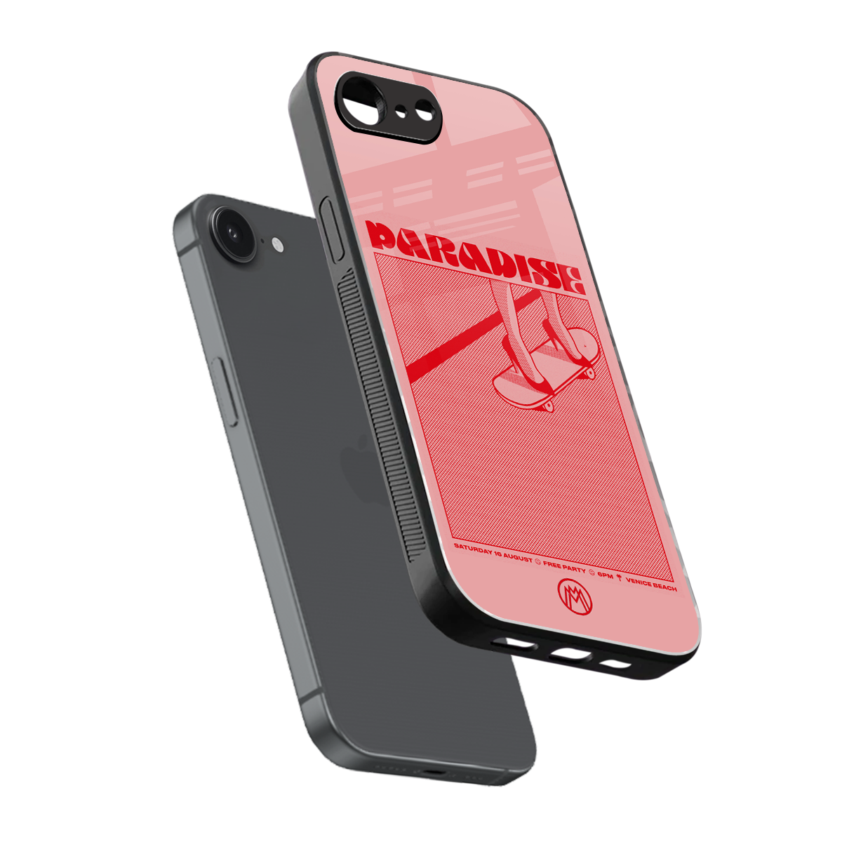 paradise back phone cover | glass case for iphone 16e