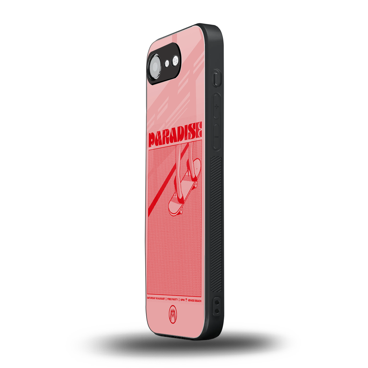 paradise back phone cover | glass case for iphone 16e