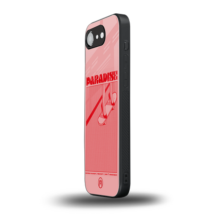 paradise back phone cover | glass case for iphone 16e